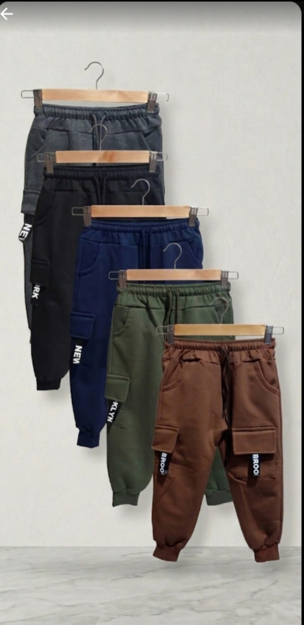 Pantalon Cargo Frizado - Imagen 3