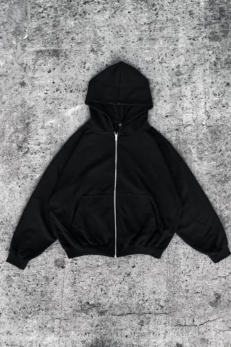 Campera Boxy Friza Peinada Unisex - Miniatura 2
