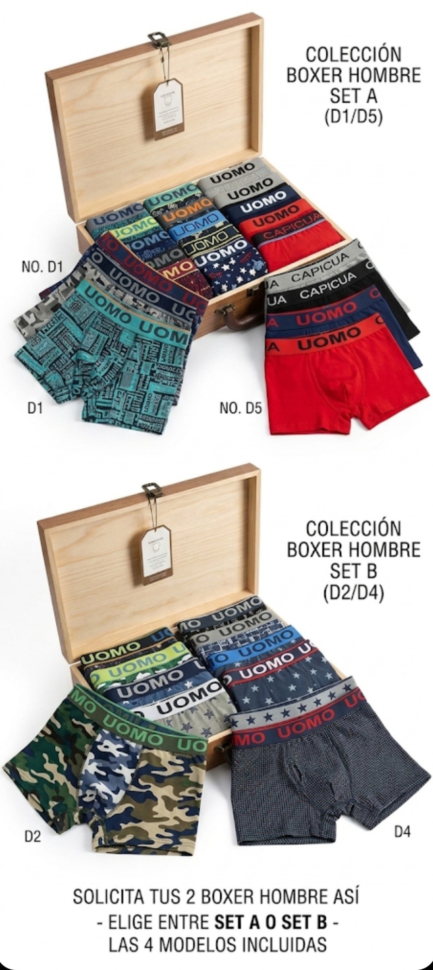 Boxser de Varon Oumo Importado - Imagen 1