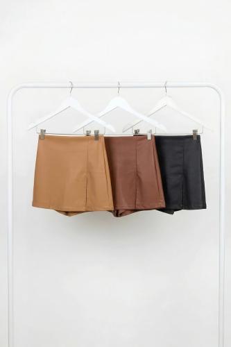Short Pollera Bengalina Engomado