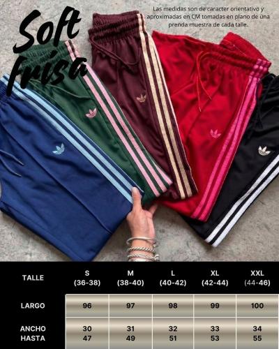 Palazzo Adidas Firebird Soft Frisa - Miniatura 4