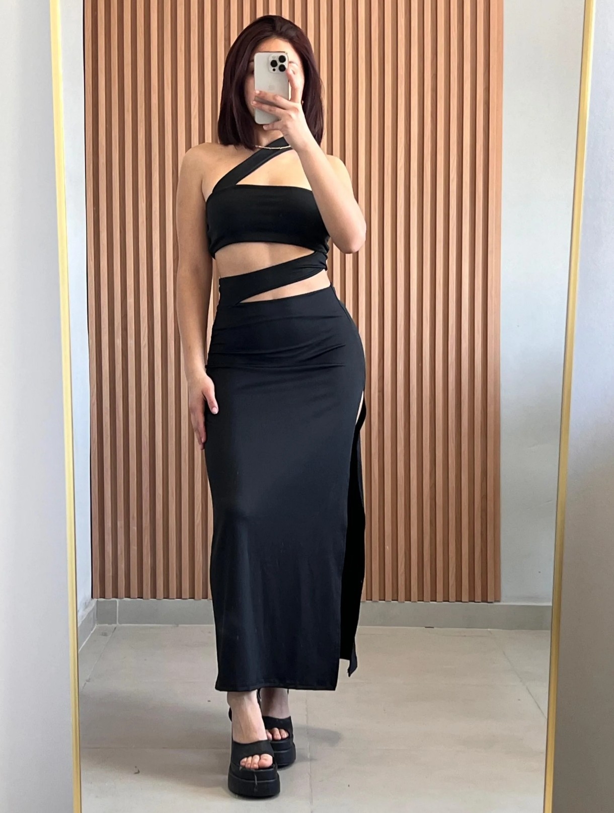 Vestido Largo Cruzado - Imagen 2