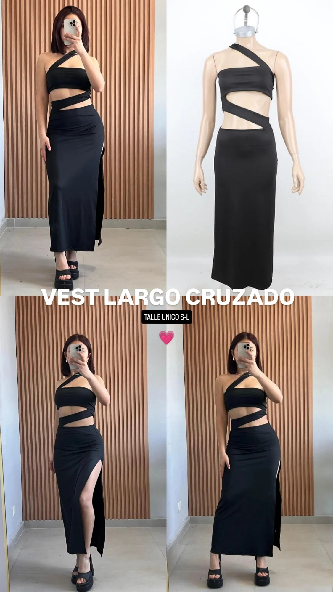 Vestido Largo Cruzado - Imagen 7