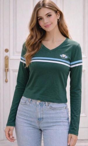Remera Escote en V - Miniatura 6