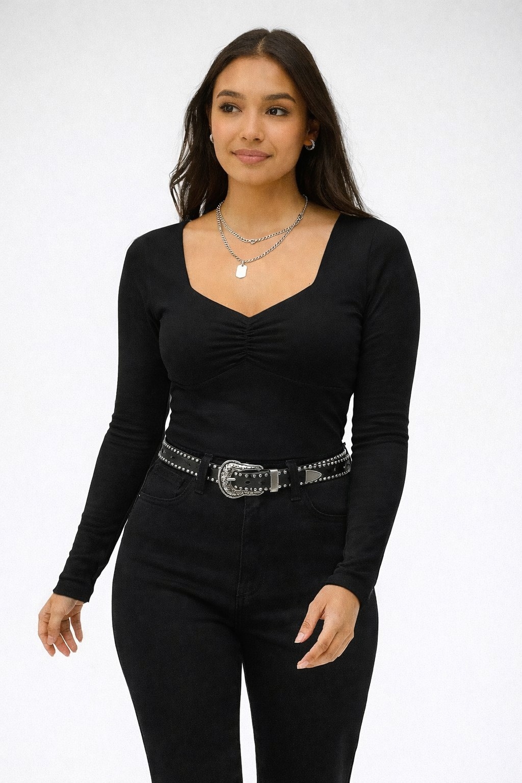 Camiseta Escote Mariposa - Imagen 2