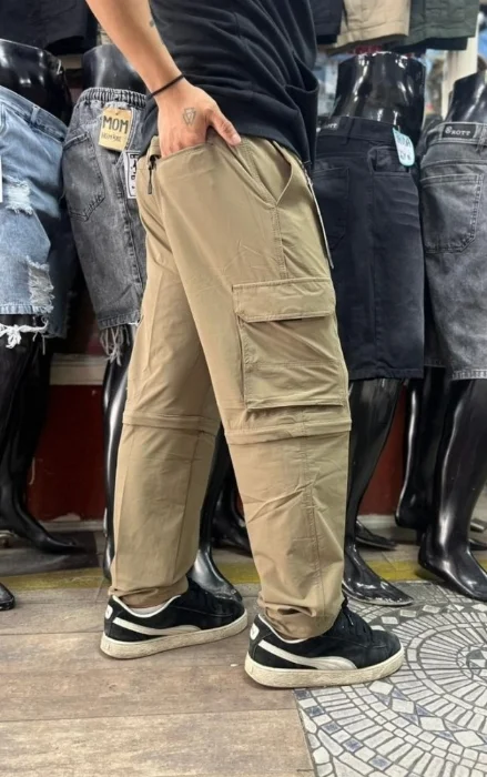 Pantalón Cargo Importado Desmontable