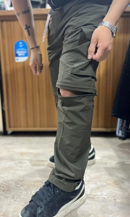 Pantalón Cargo Importado Desmontable