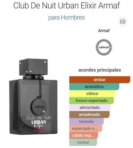 Club de Nuit Urban Man Elixir 105ml