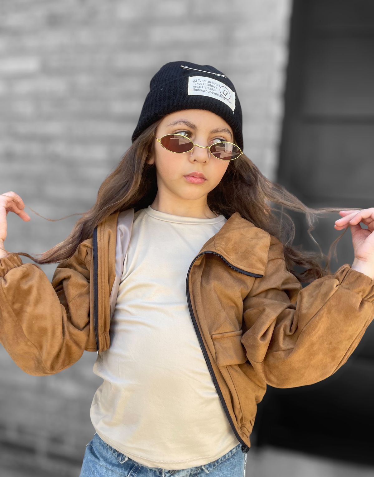 Campera Gamuza de Nena - Imagen 3