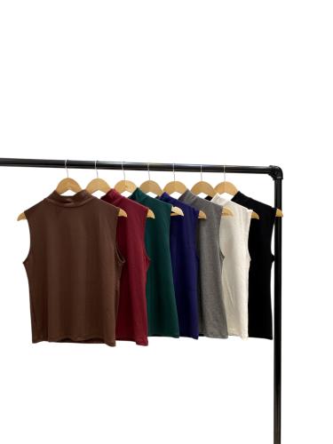 Musculosa con Cuello Chimenea Darlon - Jade - Miniatura 3