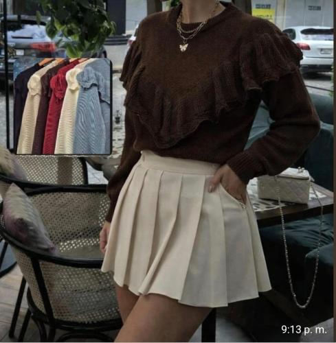 Sweters Bolados Hilo Acrilico