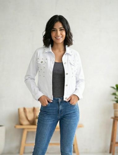 Campera Gabardina con Tachas - Miniatura 3