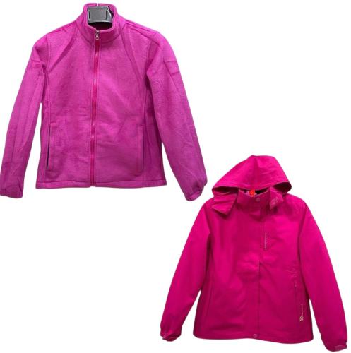 Campera Importada 2 en Uno Impermeable Polar - Miniatura 3