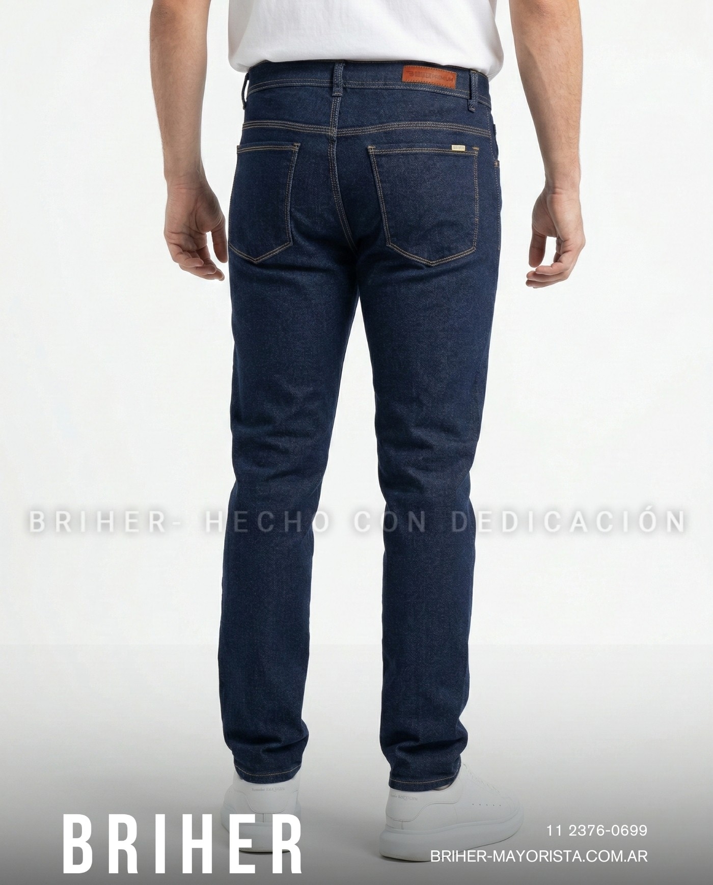 Pantalon Ajustado Jean Elastizado "pablo" - Imagen 4