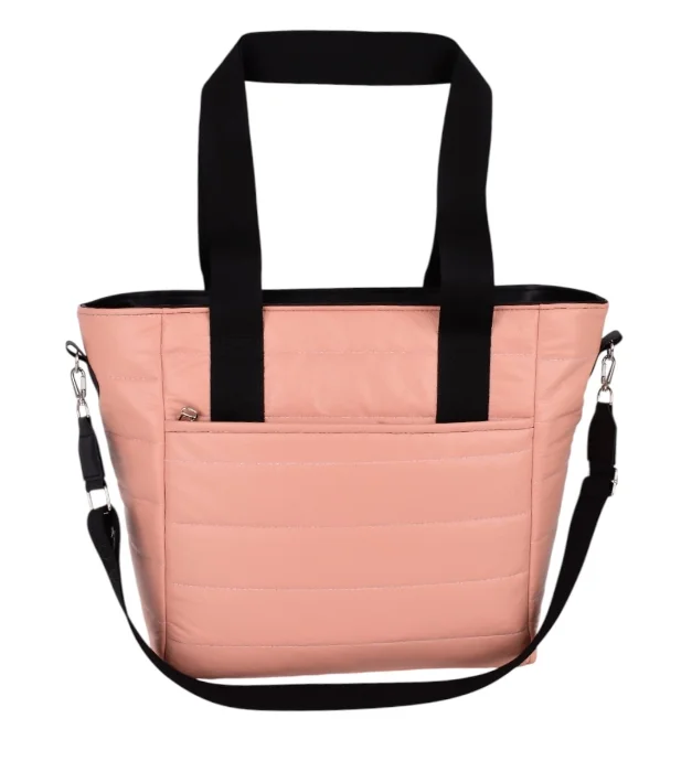 Cartera Bolso - Morral Puffer Doble Función.