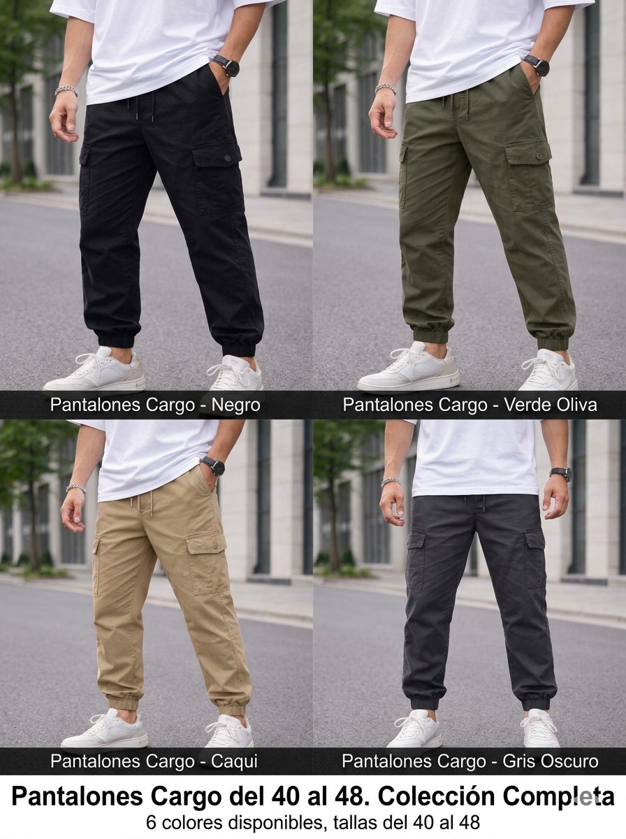Cargos de Gabardina  con Puño - Imagen 2