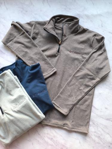Buzo Micropolar Columbia de Hombre Medio Cierre
