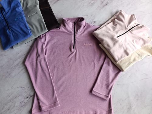 Buzo Micropolar Columbia de Mujer Medio Cierre