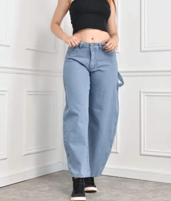 Baggy Celeste Mochilero