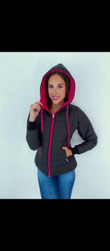 Campera Inflable con Polar X Dentro y Capucha para Dama Talles del 1 al 5 - Miniatura 3