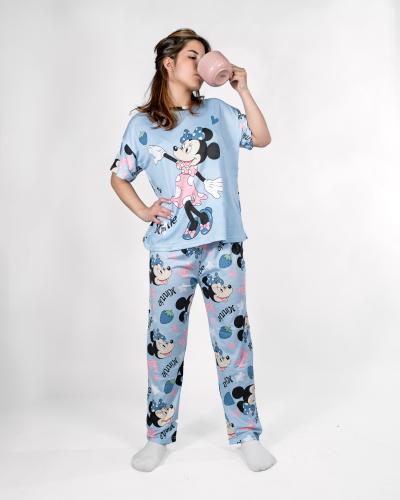 Pijama 3 Piezas - Remera, Top y Pantalon - Miniatura 3