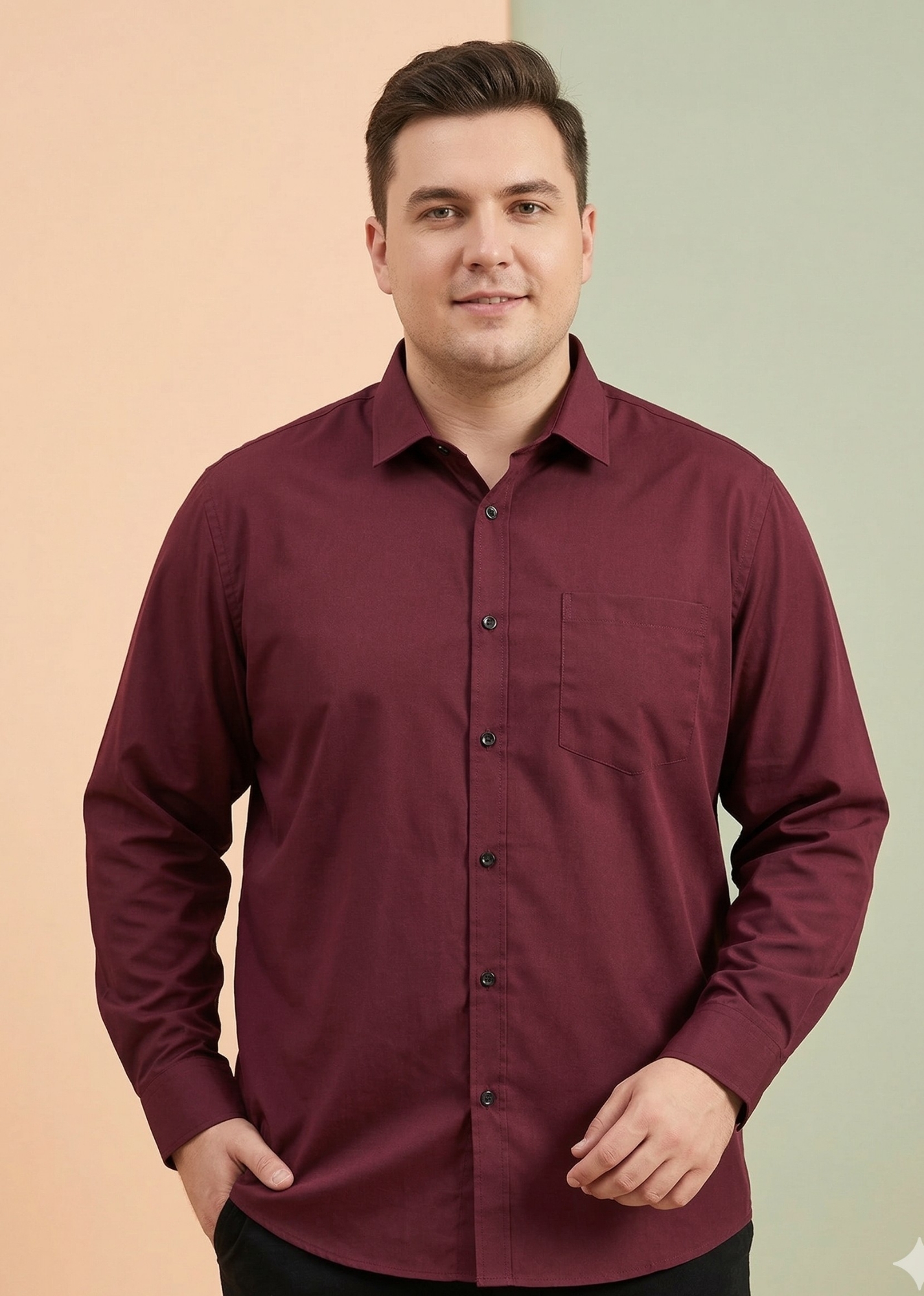 Camisa Elastizado Talle Especial - Imagen 2