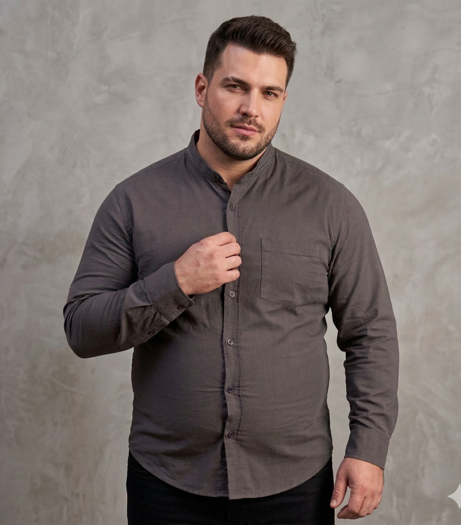 Camisa Elastizado Talle Especial - Imagen 3