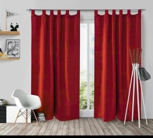 Cortinas Madras Lisas 1.35 X 2 Mtr - Miniatura 3