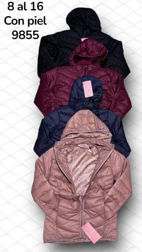 Campera con Piel Juvenil Solo con Pedidos Previos
