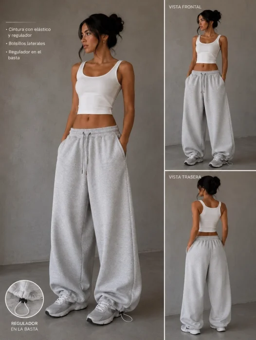 Jogging Baggy con Regulador