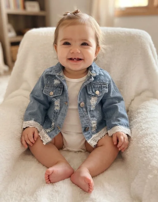 Camperas Jeans Bebé