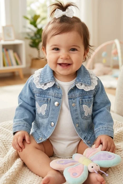Camperas Jeans Bebé