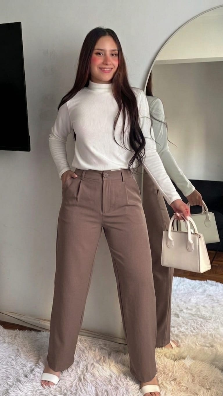 Pantalon Sastrero Recto - Imagen 2