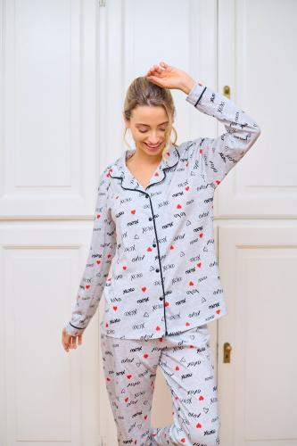 Pijama de Dama Camisero Emmy Art.6511 - Miniatura 3