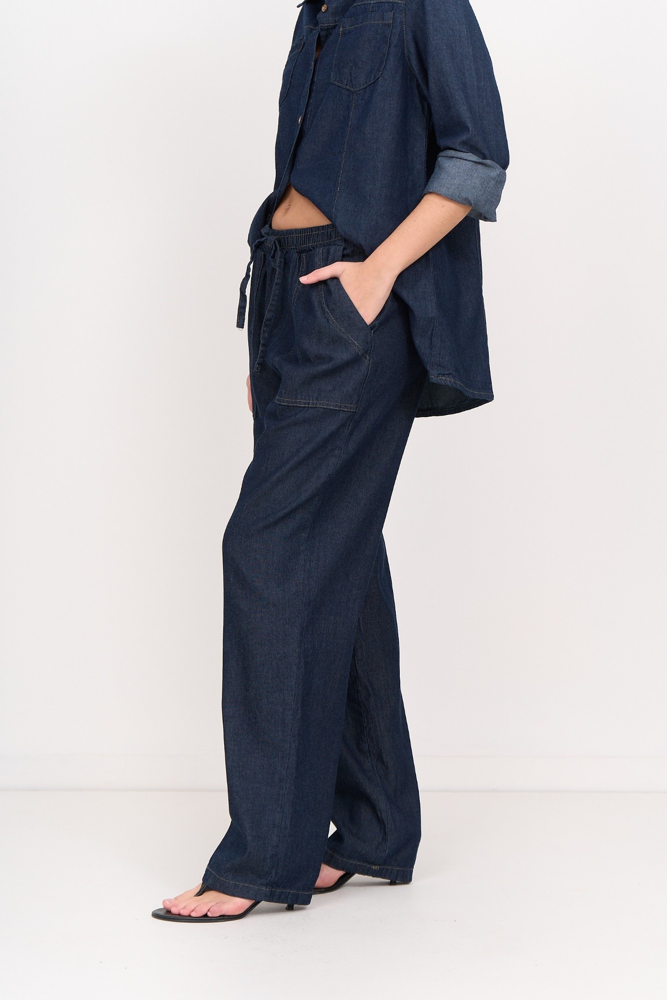 Pantalon Mom Clasico Oscuro - Imagen 2