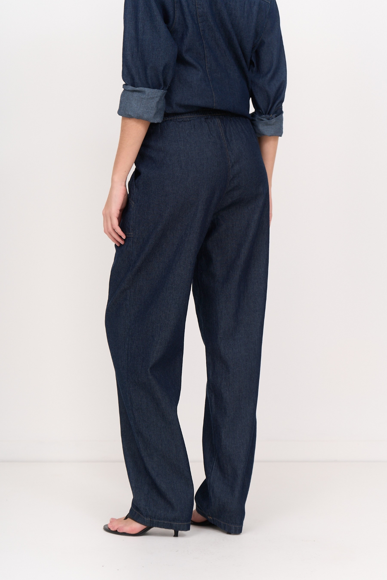 Pantalon Mom Clasico Oscuro - Imagen 3