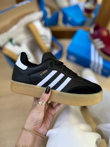 Importado Adidas Samba Negro con Plataforma