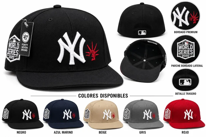 Gorra Plana Ny Cerradas