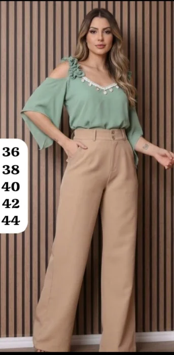 Pantalón Sastre Palazo  Importado