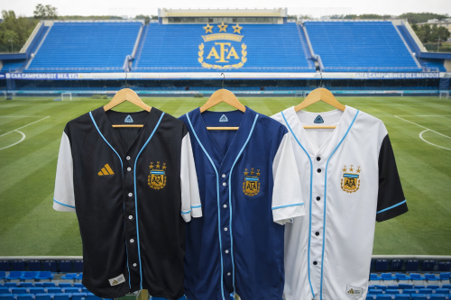  Camiseta de Beisbol Argentina    Modelo Estilo Béisbol - Miniatura 1