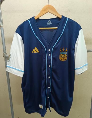  Camiseta de Beisbol Argentina    Modelo Estilo Béisbol - Miniatura 3