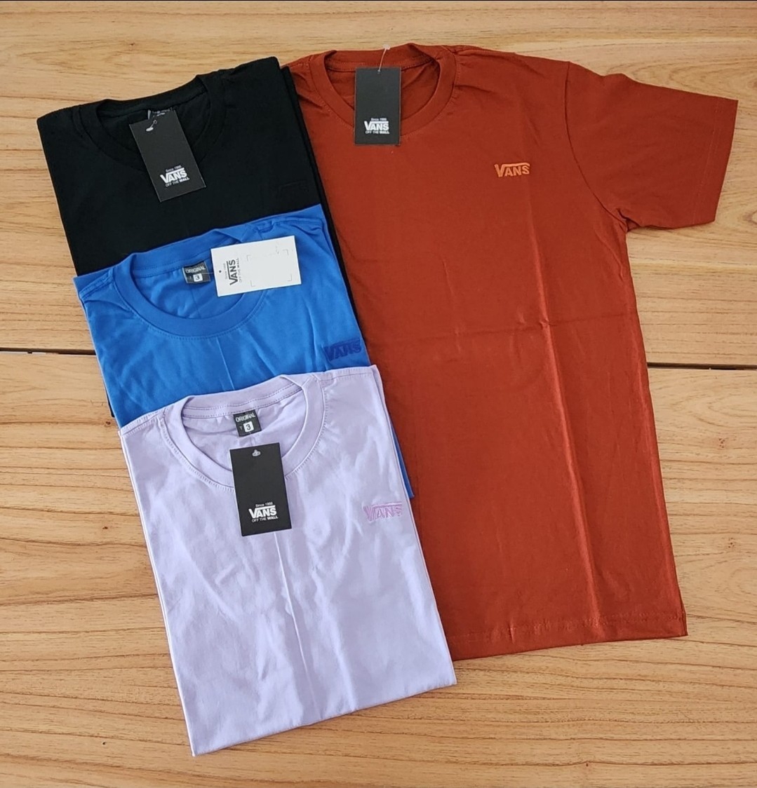 Remera Algodón Peinado Logo Bordado - Imagen 2