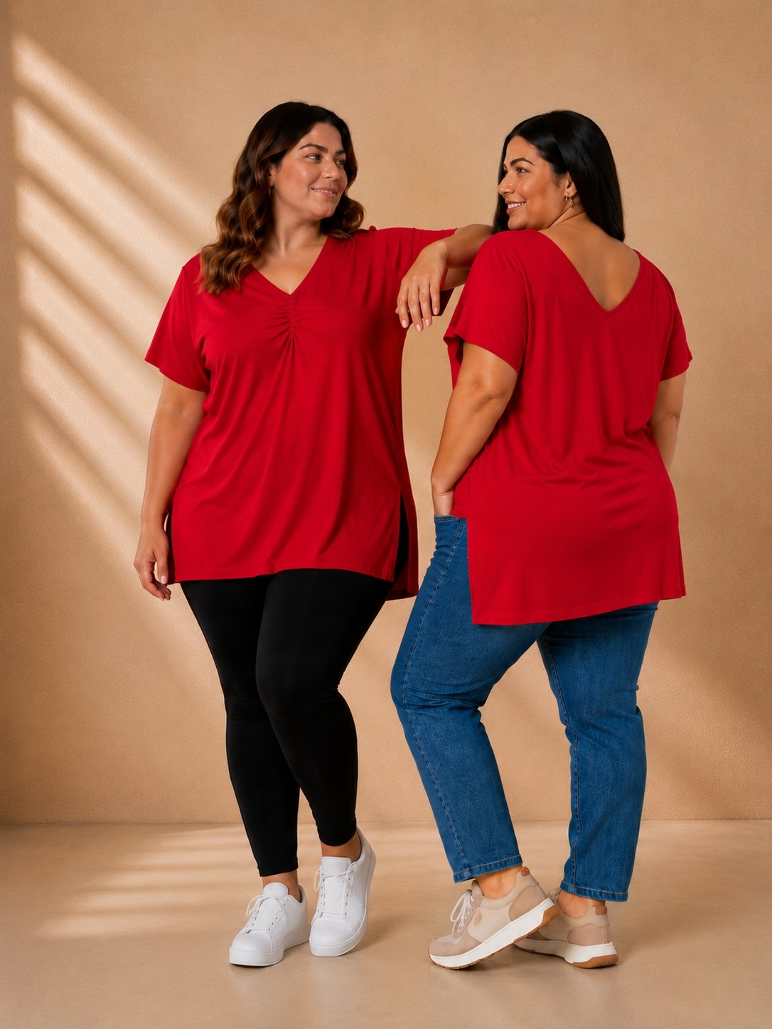 Remera con Frunce (modal Viscosa) - Imagen 2