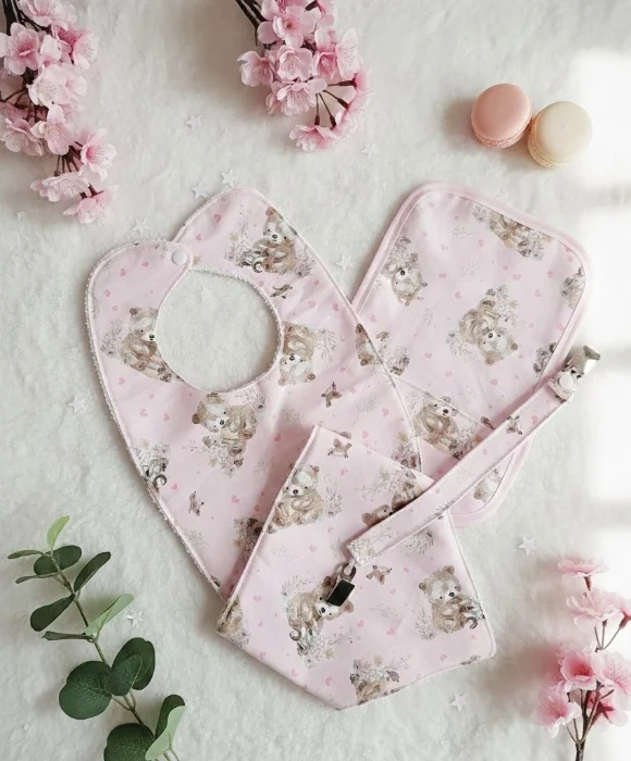 Set Regalo Recién Nacido - Bebes - Varias Estampas, 4 Articulos