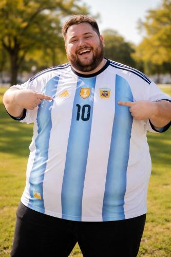 Camiseta Argentina Sublimadas Talles Especiales