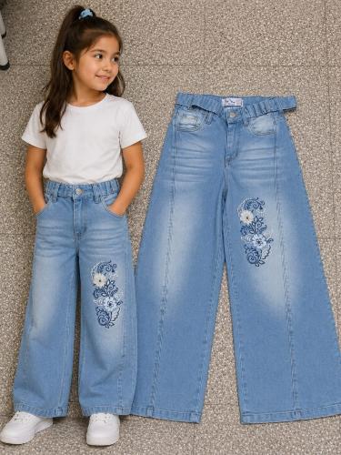 Pantalon Widy Elastizado con Bordado