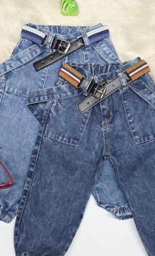 Pantalón Jeans Jogger Bebe - Miniatura 3
