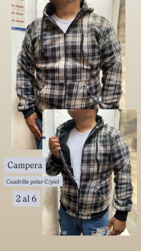 Camperas Cuadrille C/piel
