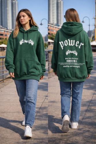 Buzos Mujer "oversize " Doble Estampa