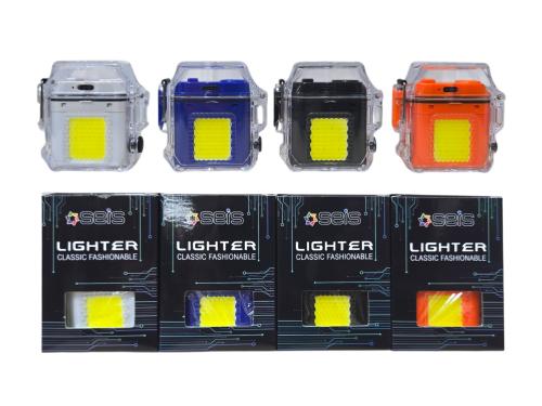Encendedor Electrico C/ Linterna Recargable (av5534)
